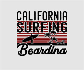 Surfing vintage Design. California Surfing Boarding. Camping surf badge design Happiness Comes in Waves.T Shirt Typography Design. Vector Illustration Symbol Icon Logo Design.
