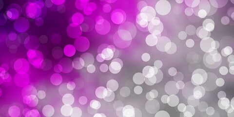 Light Purple vector texture with disks.
