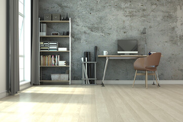 3d rendering interior scene