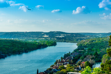 lake and mountains austin