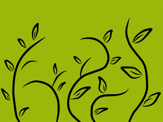 abstract floral background