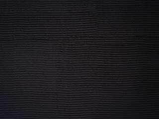 こて跡の残る黒い壁の背景テクスチャー