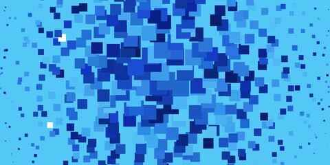 Light BLUE vector backdrop with rectangles.