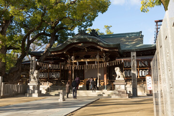 石切神社の本殿