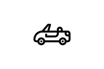 Transportation Outline Icon - Car