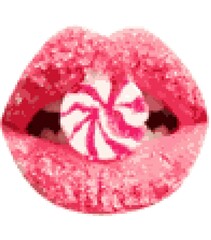 candy and lips