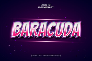 Bold vibrant text style with glossy effect with gaming style. Editable text style effect © WzKz