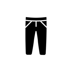 pant icon vector symbol template