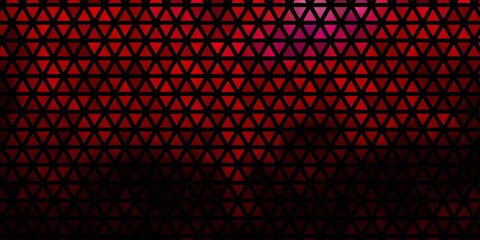 Light Pink, Red vector texture with triangular style.