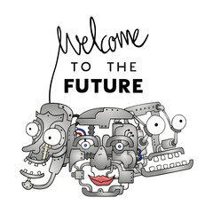 Welcome to the future message