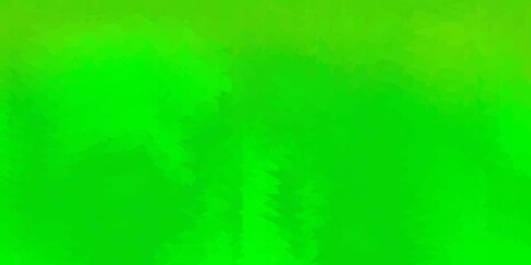 Dark green, yellow vector triangle mosaic backdrop.