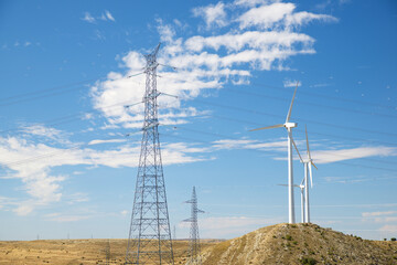 Sustainable energy concept view