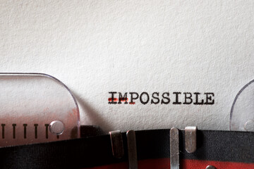 Impossible concept view