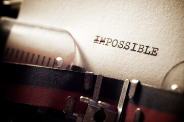 Impossible concept view