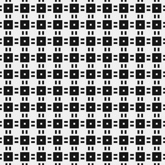 Fototapeta premium Abstract Cross Pattern Dots Logo generative computational art illustration