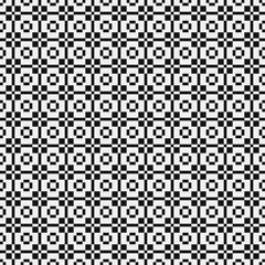 Fototapeta premium Abstract Cross Pattern Dots Logo generative computational art illustration