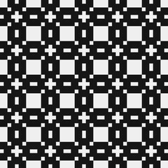 Abstract Cross Pattern Dots generative computational art illustration