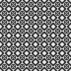 Abstract Cross Pattern Dots generative computational art illustration