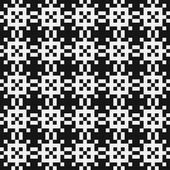 Fototapeta premium Abstract Cross Pattern Dots generative computational art illustration