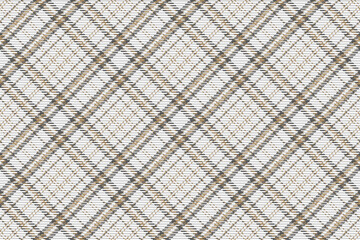 Seamless pattern of scottish tartan plaid. Repeatable background with check fabric texture. Vector backdrop striped textile print.