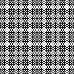 Abstract Cross Pattern Dots Logo generative computational art illustration