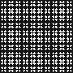 Abstract Cross Pattern Dots Logo generative computational art illustration