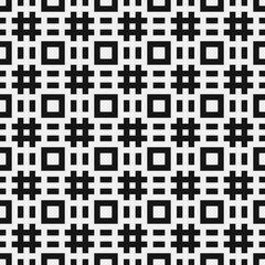 Fototapeta premium Abstract Cross Pattern Dots Logo generative computational art illustration