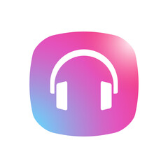 Headphones - Mobile App Icon