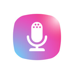 Mic - Mobile App Icon