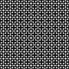 Fototapeta premium Abstract Cross Pattern Dots Logo generative computational art illustration