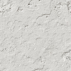 Seamless white painted concrete wall texture. 4K
