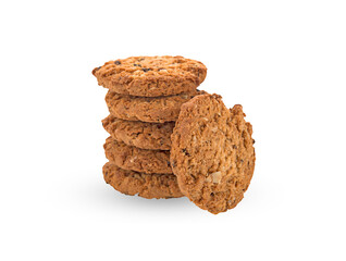 cookies on a white background,isolated