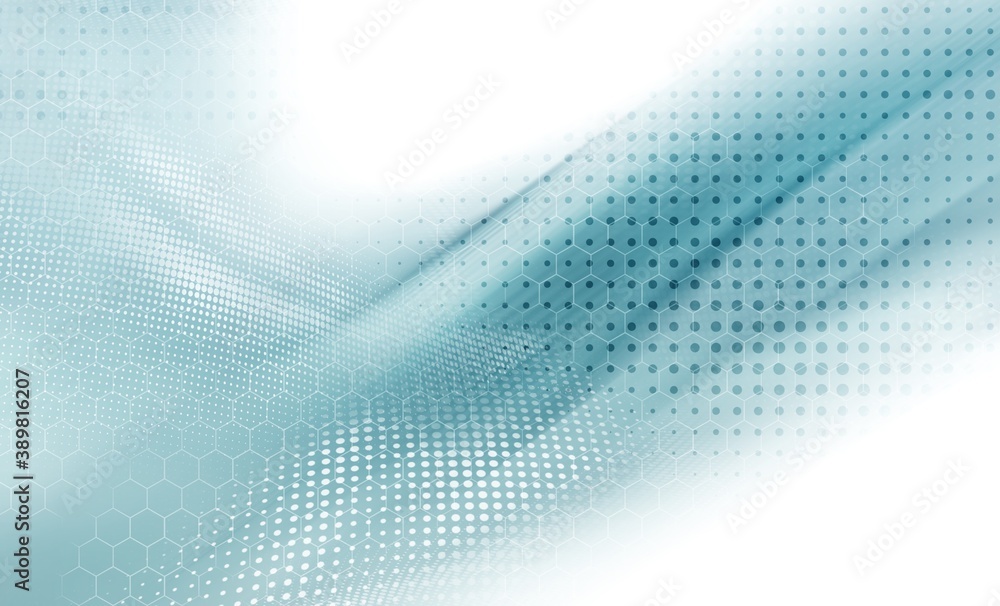 Aufkleber gray blue gradient abstract background blurred with effect gray halftone graphic motion. used for ba