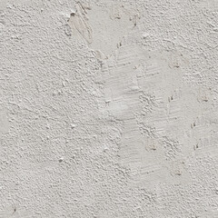 Seamless white painted concrete wall texture. 4K