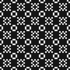 Abstract Cross Pattern Dots Logo generative computational art illustration