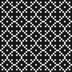 Abstract Cross Pattern Dots Logo generative computational art illustration
