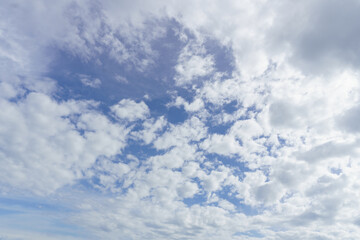 blue sky with clouds