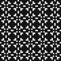 Abstract Cross Pattern Dots Logo generative computational art illustration