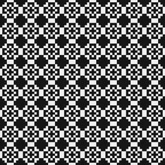 Abstract Cross Pattern Dots Logo generative computational art illustration