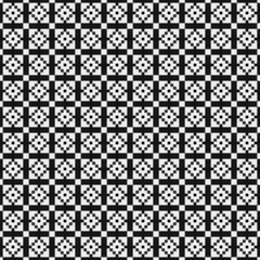 Abstract Cross Pattern Dots Logo generative computational art illustration