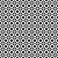 Fototapeta premium Abstract Cross Pattern Dots Logo generative computational art illustration