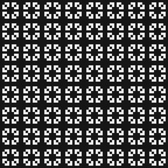 Fototapeta premium Abstract Cross Pattern Dots Logo generative computational art illustration