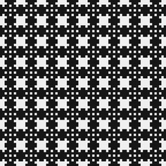 Fototapeta premium Abstract Cross Pattern Dots Logo generative computational art illustration