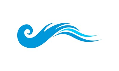 Wave in the sea illustration vector
