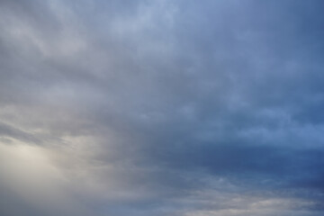 Fototapeta premium Natural background with sky and cloud texture