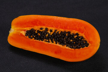 Tasty delicous ripe fruit Papaya