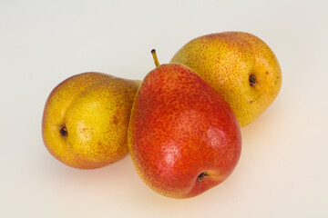 Sweet pear isolated on white