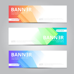 Vector abstract design background texture banner template.