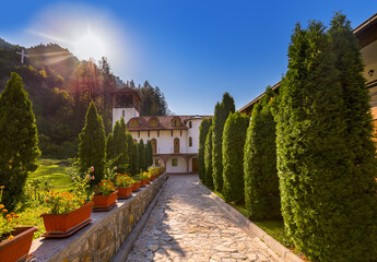 Obraz premium The medieval monastery Dobrun in Bosnia and Herzegovina