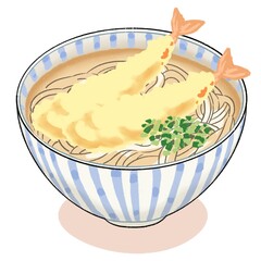 天ぷらうどん